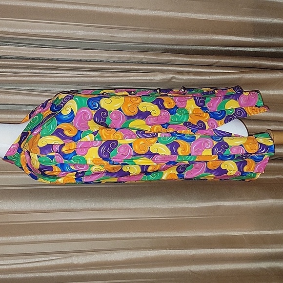 Shopping with Anthony Colorful Swirly Blouse Size Large - Picture 4 of 9